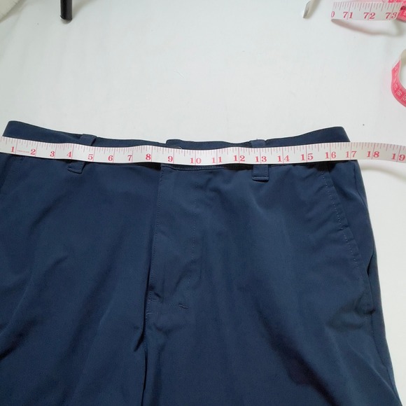 Banana Republic Mens Shorts Size 36 Navy Blue Casual‎ Chino Golf Walking - Picture 4 of 10
